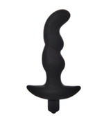 Массажер простаты с вибрацией силиконовый Onjoy Silicone Collection (10 режимов) (Цвет: черный)