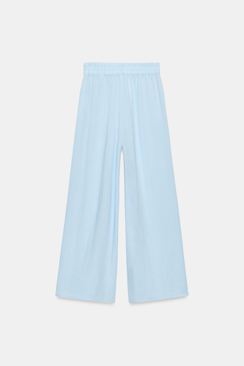 ШИРОКИЕ БРЮКИ С ЭЛАСТИЧНЫМ ПОЯСОМ — ZARA