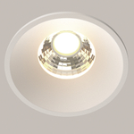 Встраиваемый светодиодный светильник Maytoni Round DL058-7W3K-W