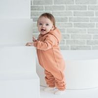Комбинезон с капюшоном "Коралл" 0+