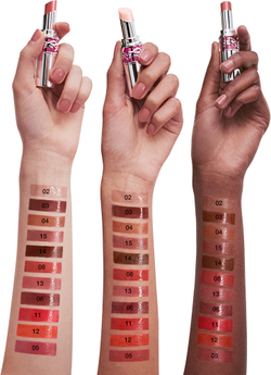 Yves Saint Laurent Loveshine Candy Glaze - Увлажняющий блеск для губ для женщин 12 Coral Excitement, 3 g