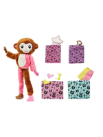 Кукла Барби Кьюти Ревил Обезьяна | Barbie Cutie Reveal Monkey HKR01 | кукла-сюрприз в костюме зверька Mattel | 3+