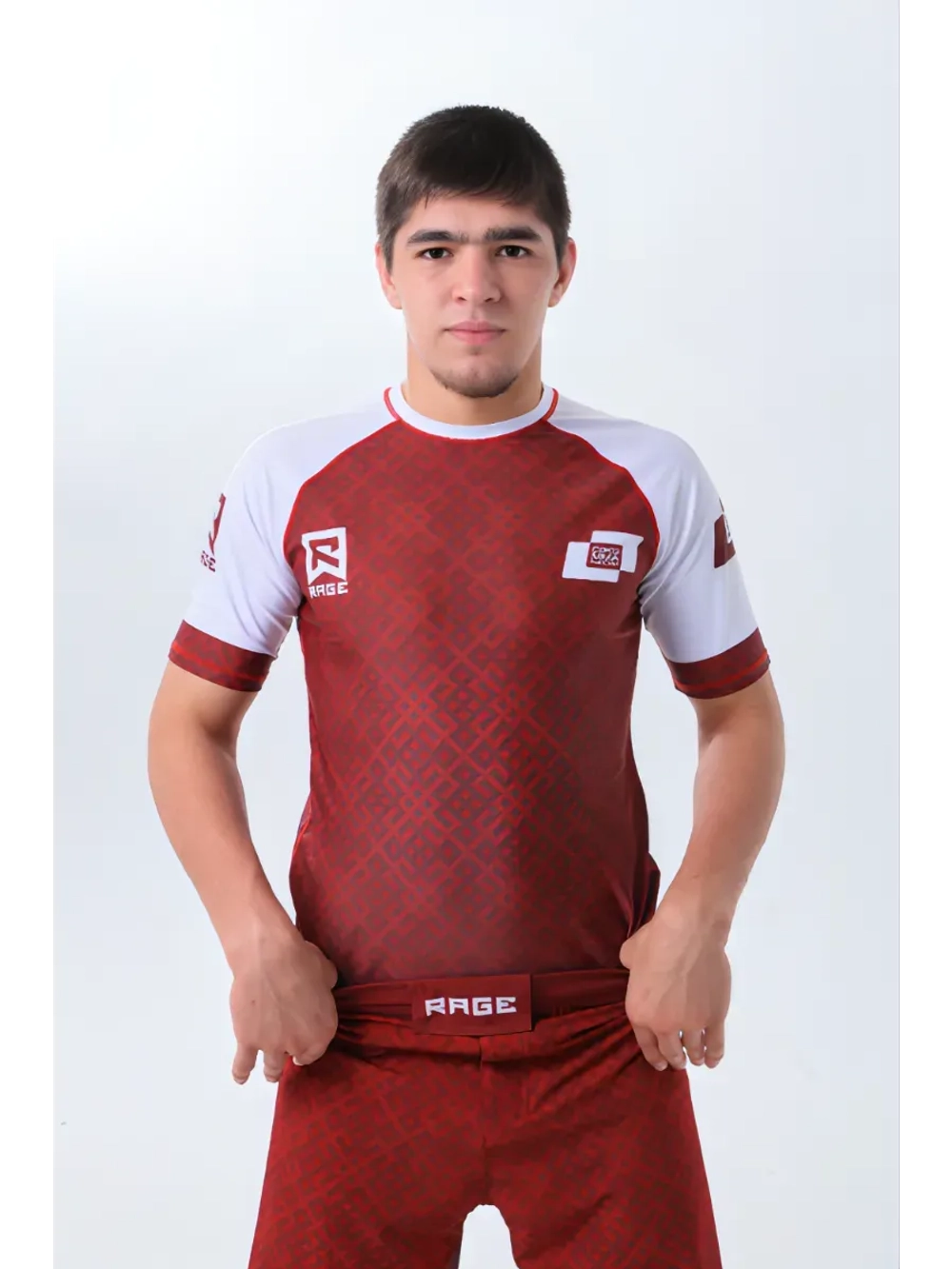 Рашгард Rage MMA Union красный