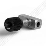 DRV06-1-10/V - Дроссель трубного монтажа c рукояткой, G1/8, обратный клапан - есть