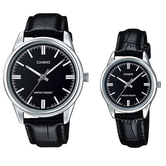 Парные часы Casio Standard: MTP-V005L-1AUDF и LTP-V005L-1AUDF