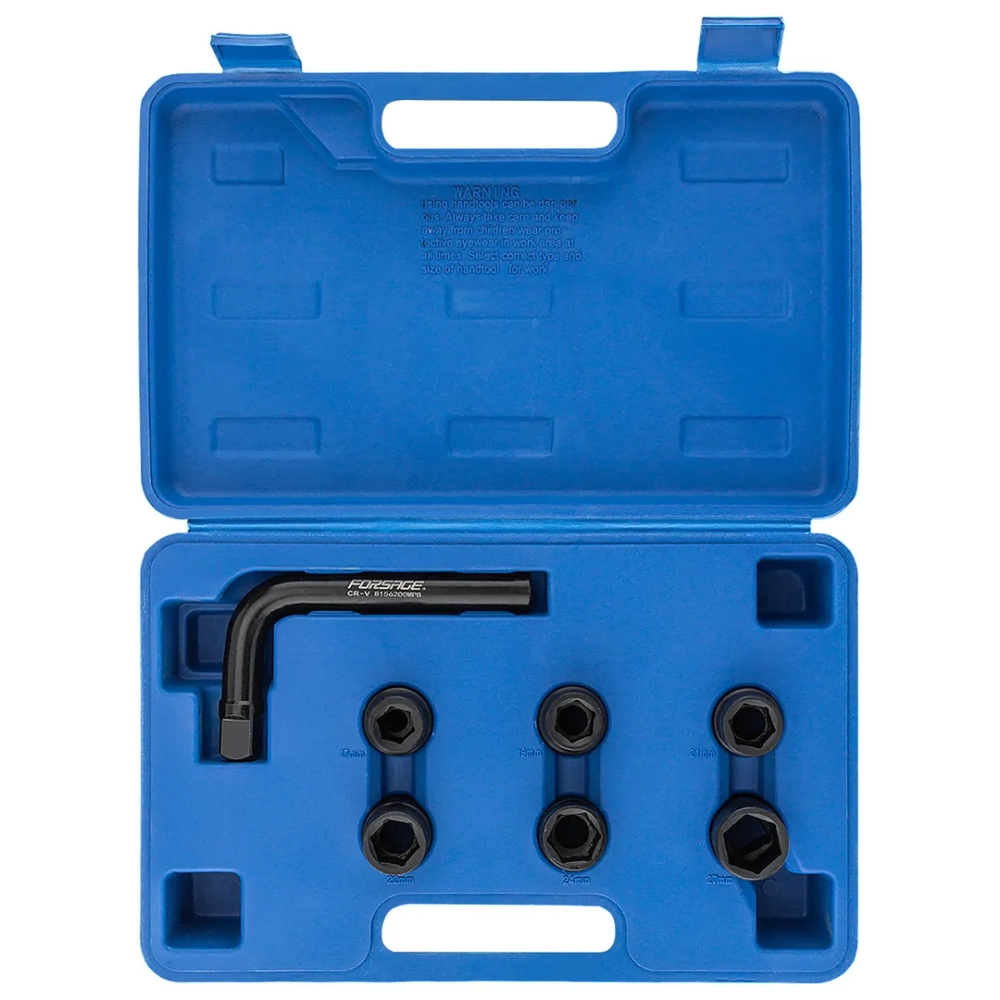 Набор инструментов 7пр. 3/4''(6гр.) Forsage F-6074-5MPB