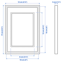 IKEA RÖDALM  (ИКЕА РЁДАЛМ)  -  Рамка - красный 10х15 см