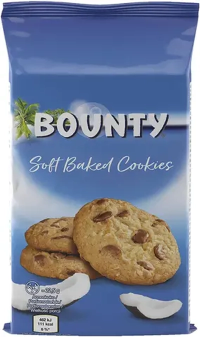 Печенье Bounty 180 г Soft (3 штуки) - bOUNTY