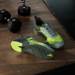 Кроссовки Adidas Dropset 3 (Салатовые-Камо)