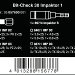 Набор ударных бит Bit-Check BC Impaktor/30 WERA 05057690001