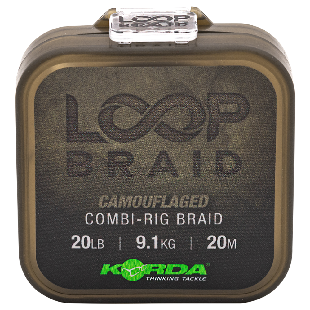 KORDA Поводковый материал Loop Braid 20lb
