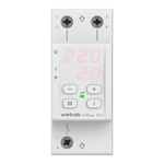 Реле напряжения с контролем тока Welrok VI-40 red