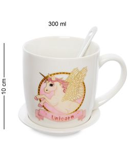 MUG-226/4 Н-р из 2-х кружек в подарочной коробке «Единорожек»