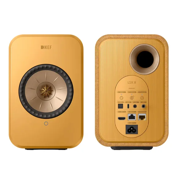 KEF LSX II Amber Haze