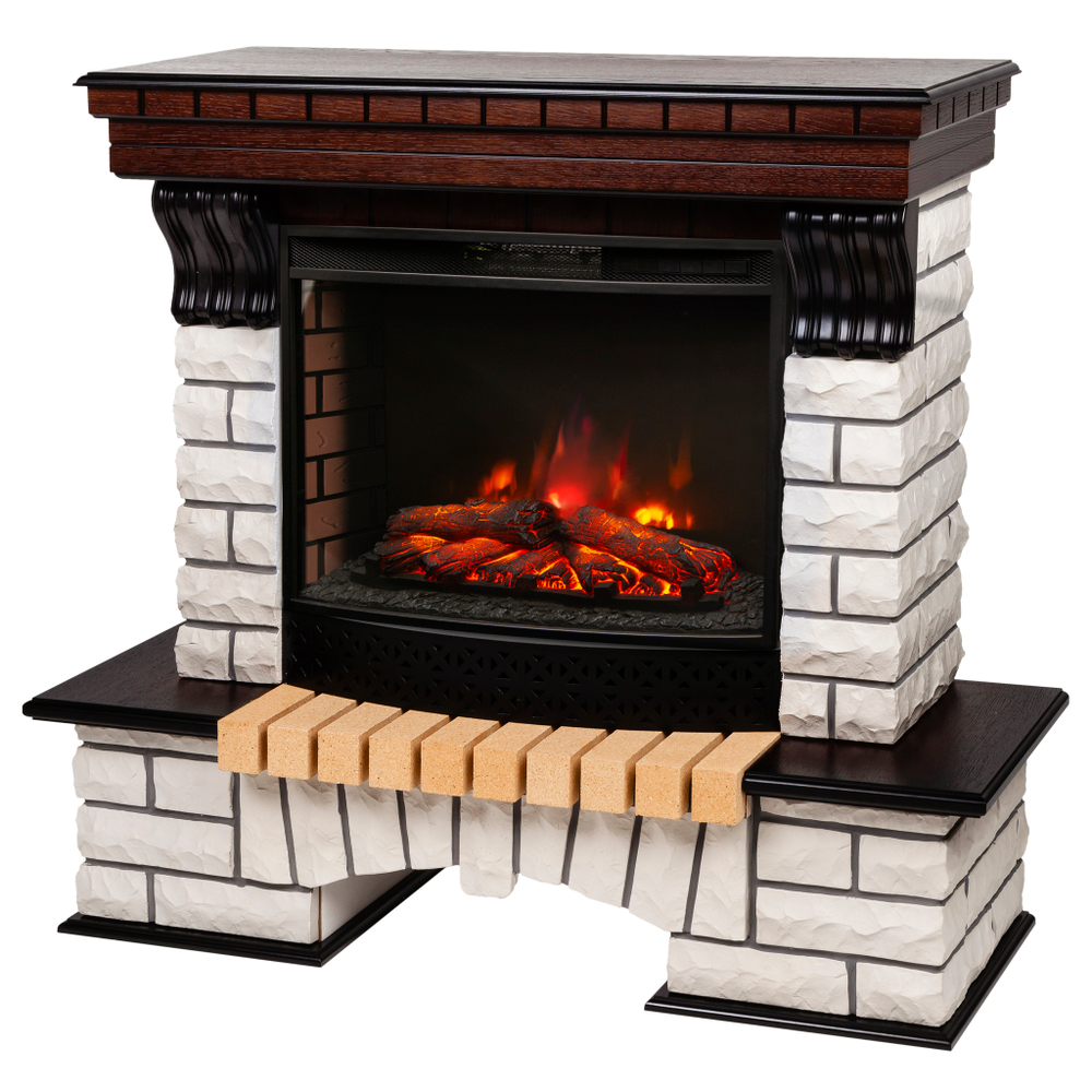 Каминокомплект Real Flame Country 25/25,5 AO с очагом Evrika 25,5