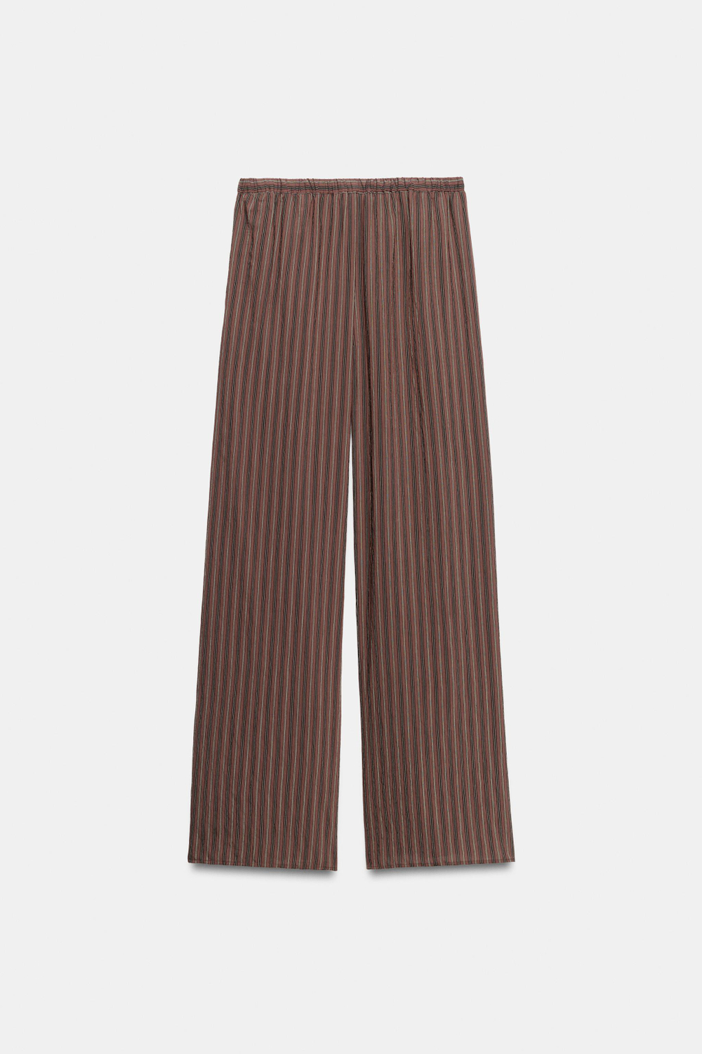 ШИРОКИЕ БРЮКИ В ПОЛОСКУ — ZARA