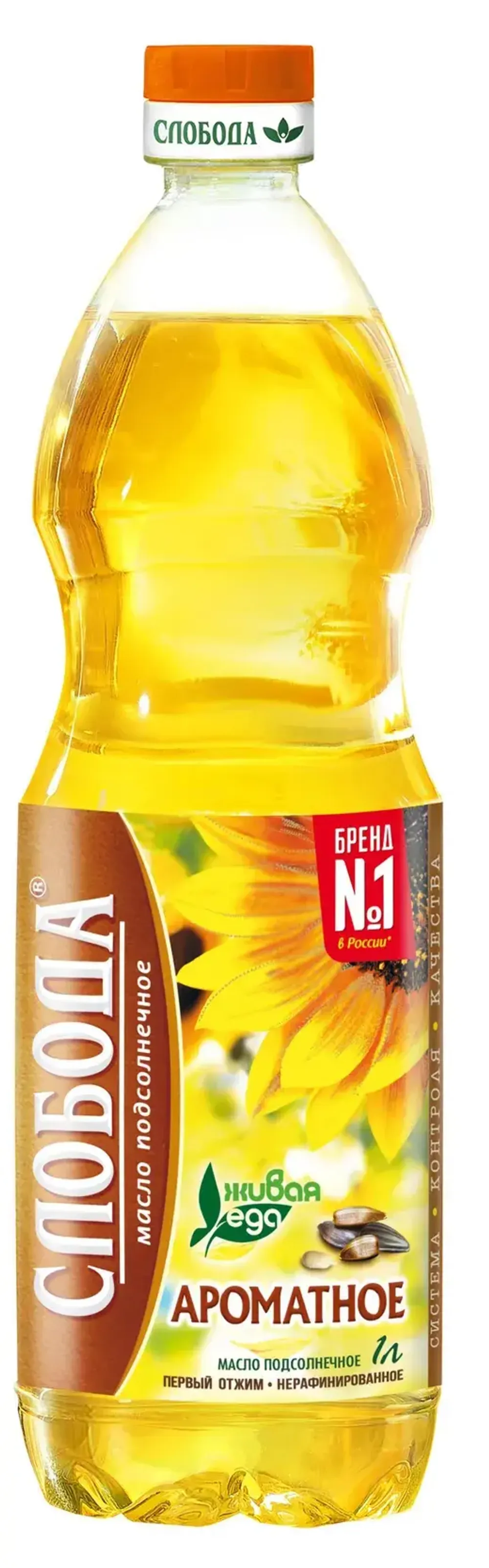 Масло подсолн Слобода нераф 1сорт 1л