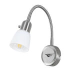 Бра Arte Lamp LETTURA A7009AP-1SS, 1хE14