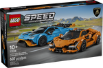 Конструктор Лего Спид Чемпионс ламборджини хуракарн 77238 | LEGO Speed Champions Lamborghini Huracán STO 607 деталей 10+