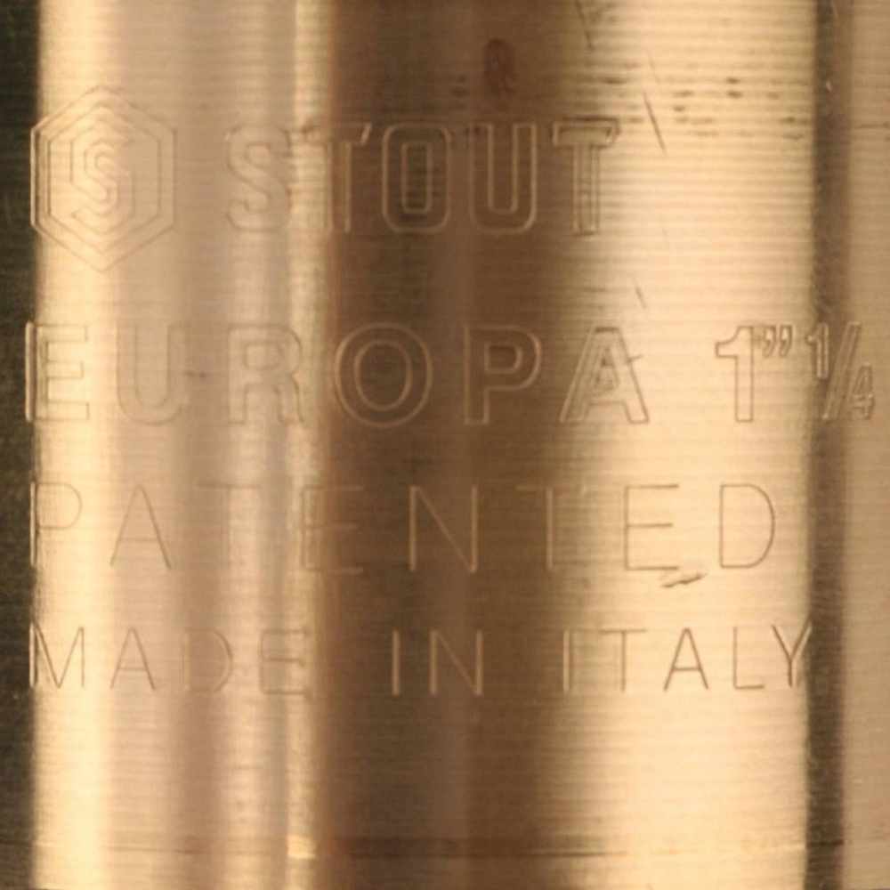 Обратный клапан STOUT Europa 1 1/4" (металлическое седло)