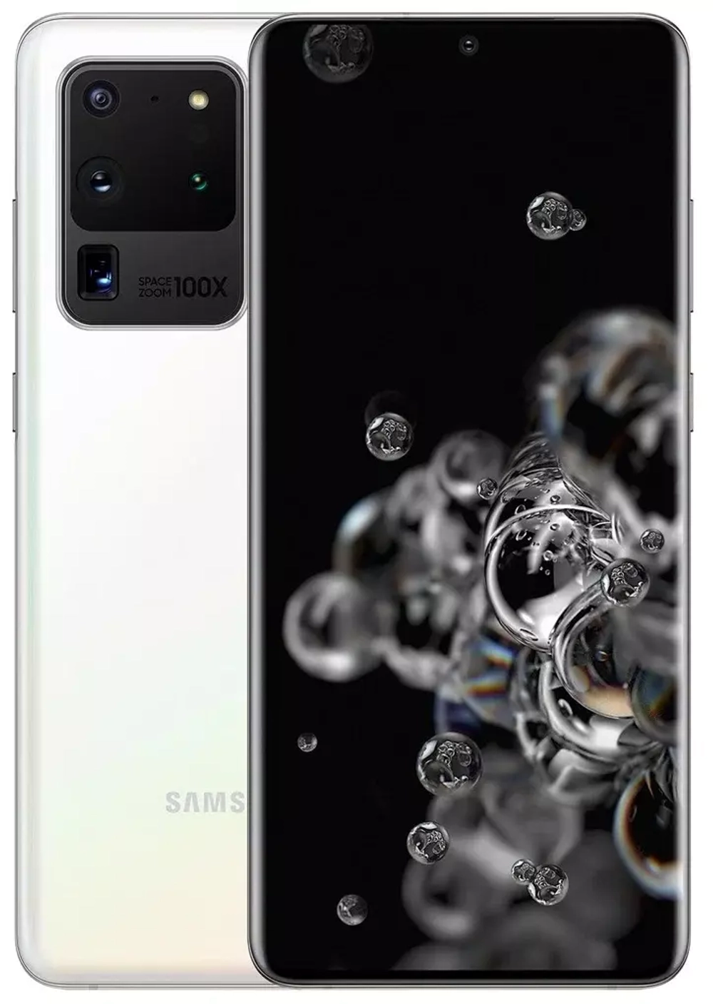 Смартфон Samsung Galaxy S20 Ultra 12/128 ГБ, Dual nano SIM, белый