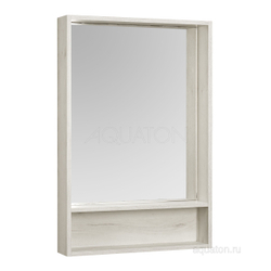 Зеркало-шкаф AQUATON Флай 60 дуб крафт (1A237602FA860)