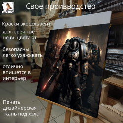 "Миры Warhammer", 40 см х 40 см