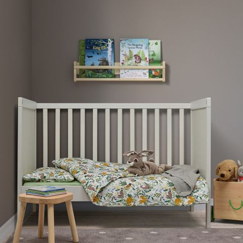 Комплект постельного белья IKEA TROLLDOM (ТРОЛЛДОМ), Детский, Разноцветный, 60х120 см