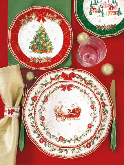 Тарелка обеденная christmas heritage, D28 см