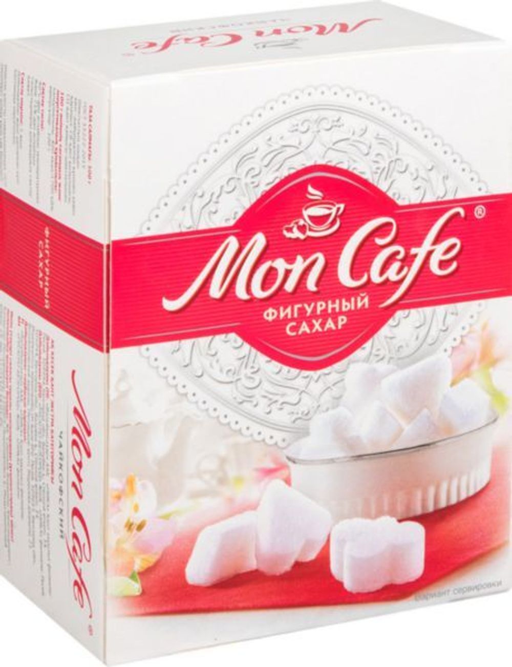 Сахар белый кусковой фигурный РУСАГРО Чайкофский Mon Cafe 0.5кг