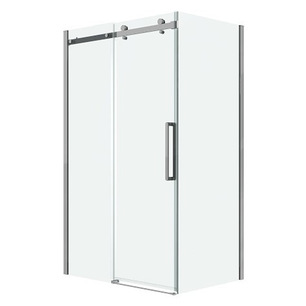 Душевое ограждение Grossman Classic 100.K33.04.160.10.00-200.K33.04.70.10.00 (160х70х195) раздвижная,хром,стекло прозрачное,2 места