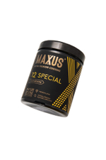 Презервативы MAXUS Special №12 с железным кейсом, точечно-ребристые X-Edition, 12 шт