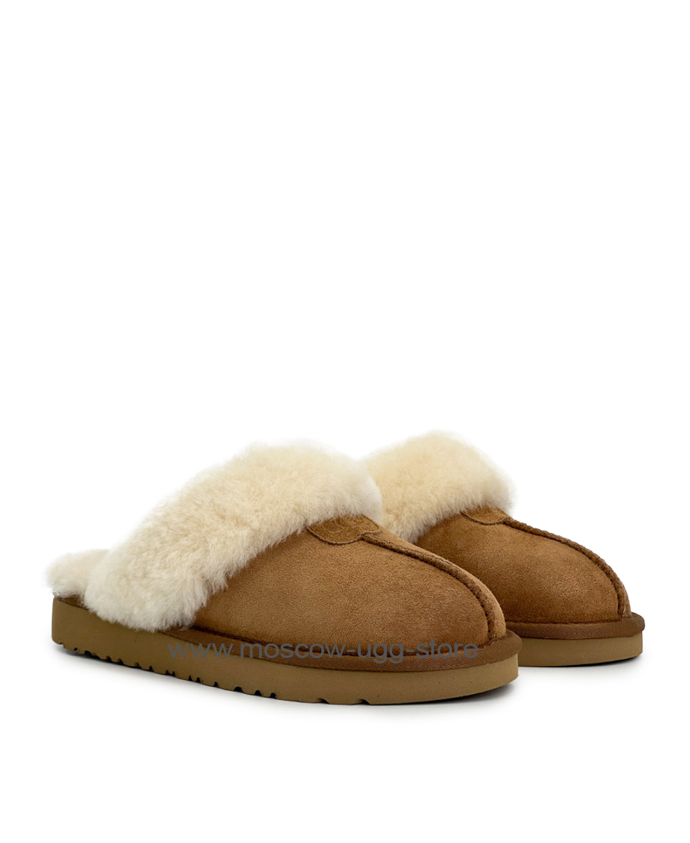 MENS SCUFETTE SLIPPERS -chestnut