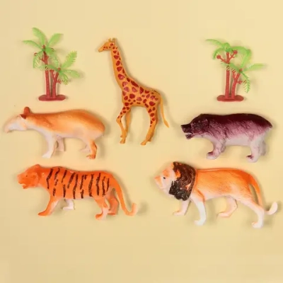 Набор животных «Animal World», 7 предметов, 24*20 см, пакет