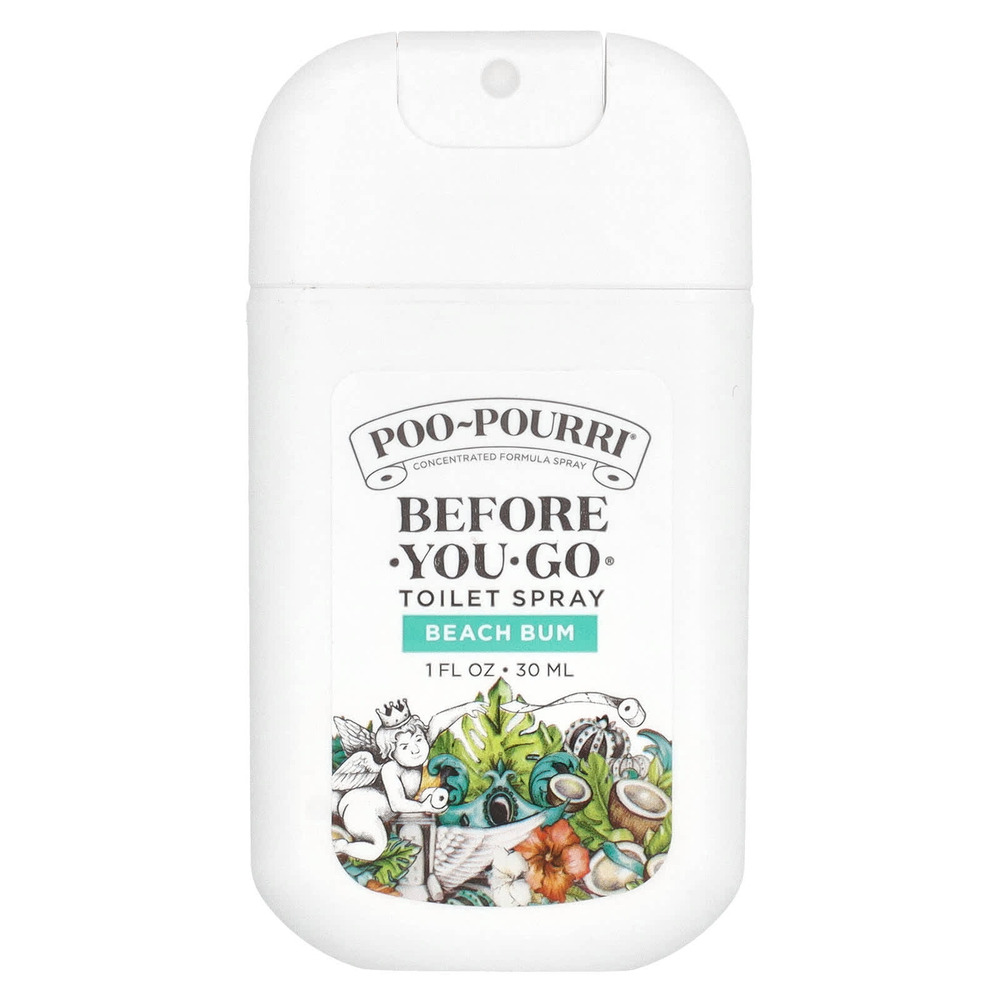 Poo-Pourri, спрей для туалета Before-You-Go®, Beach Bum, 30 мл