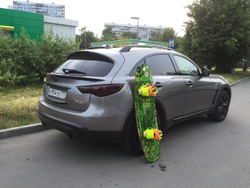 Спойлер багажника Лезвие Infiniti fx35 fx37 fx50 fx30d qx70d