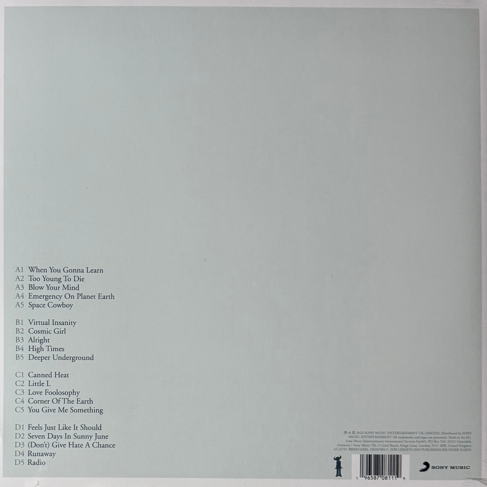 Виниловая пластинка Jamiroquai ‎– High Times (Singles 1992–2006) 2LP
