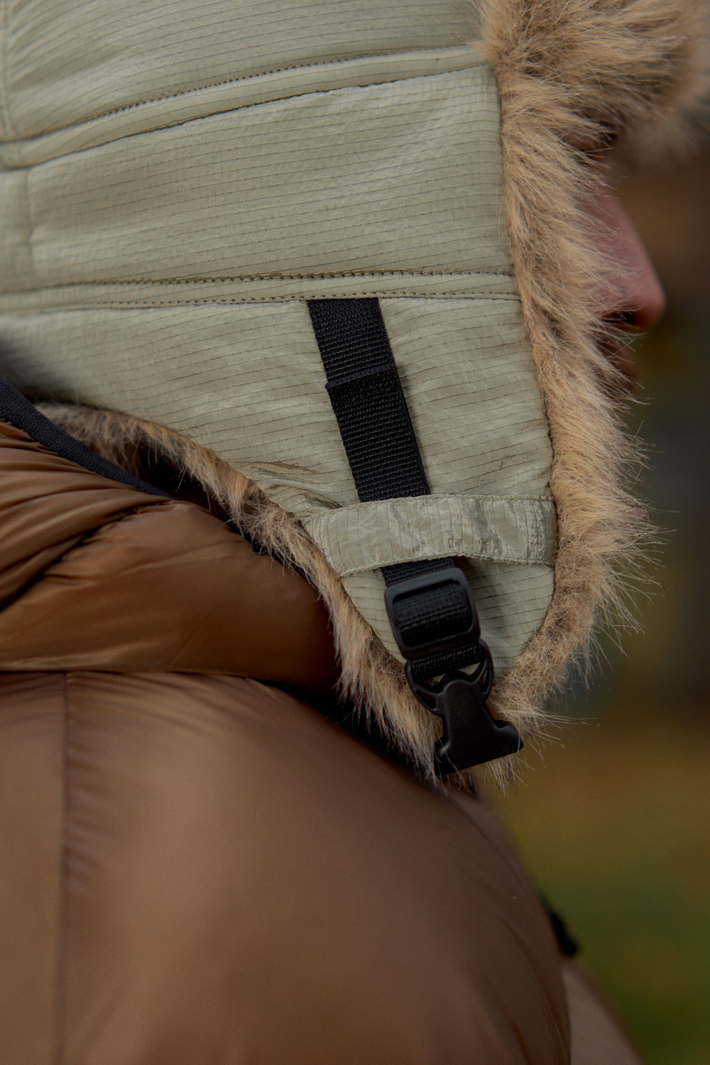 Шапка Called a Garment Beast Trapper Hat "Dusty Olive"