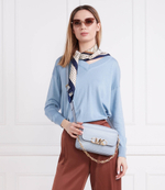 кожаная сумка через плечо parker Michael Kors - голубой(32F2G7PC8L)
