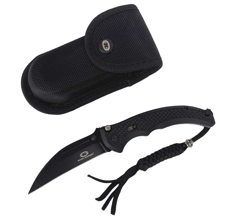 Складной тактический нож керамбит With Armour Black Claw, WA-075BK