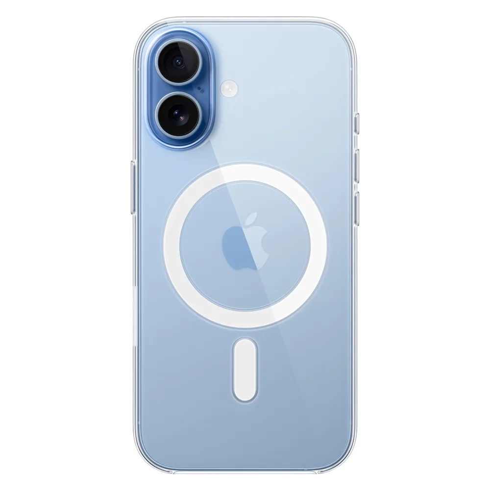 Прозрачный чехол Apple Clear Case with MagSafe для iPhone 17