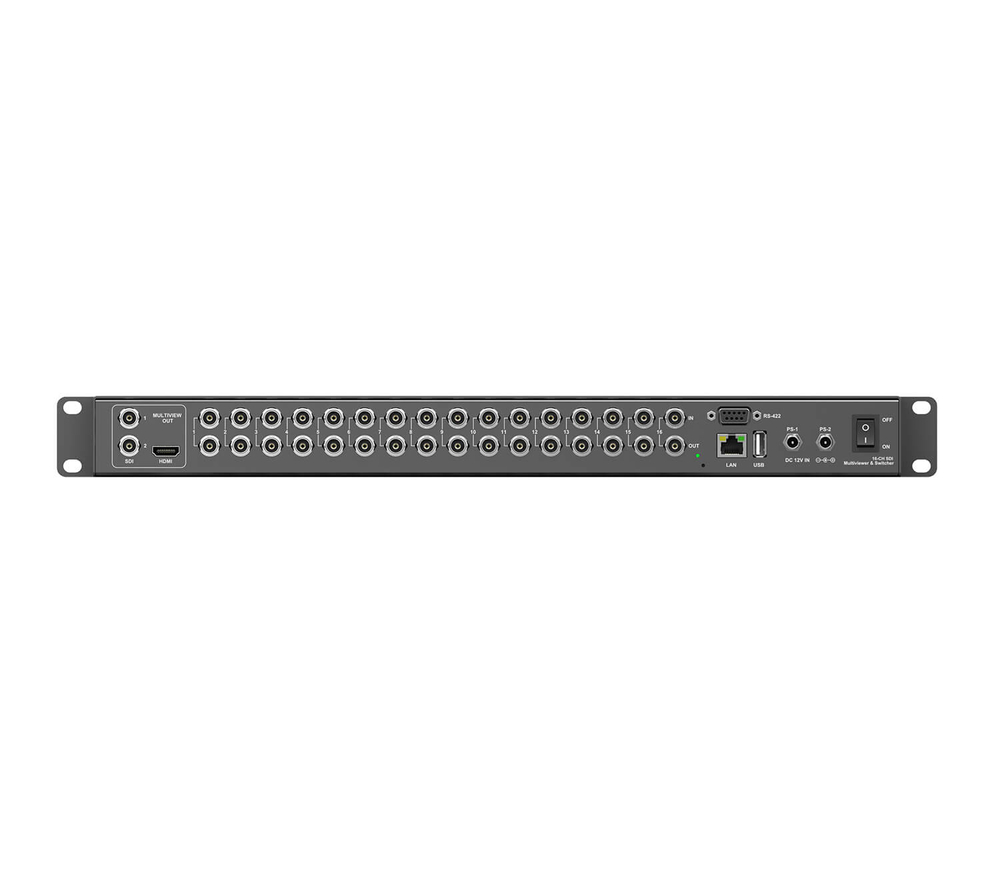 Мультивьюер-коммутатор AvMatrix MMV1630, компактный, 1RU, 3G-SDI, 16CH