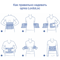 Пояснично-крестцовый корсет BAUERFEIND LordoLoc 1803 (Германия)