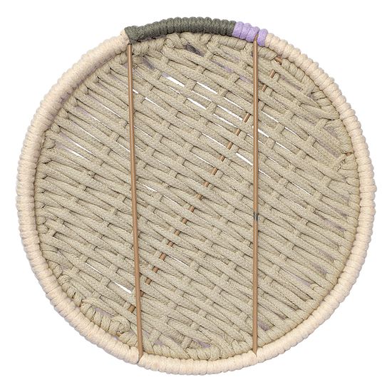 Корзина плетеная conga grey из коллекции ethnic, размер m