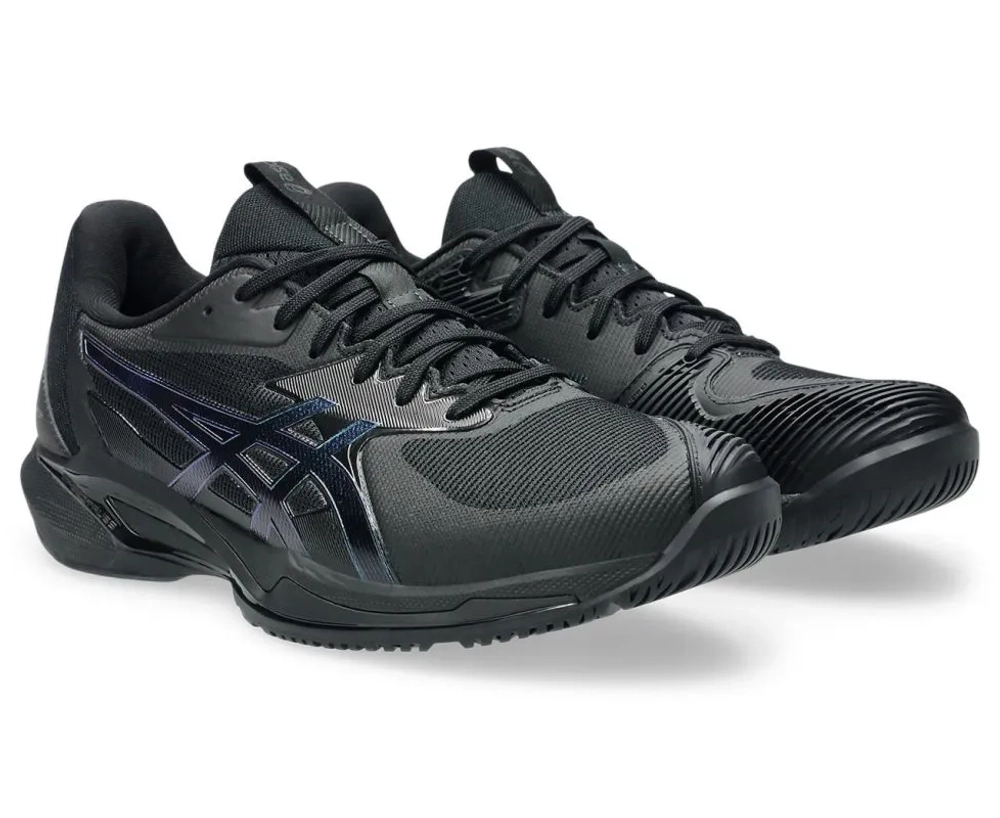 Теннисные кроссовки Asics Solution Speed FF 3 Night Energy - black/prism blue