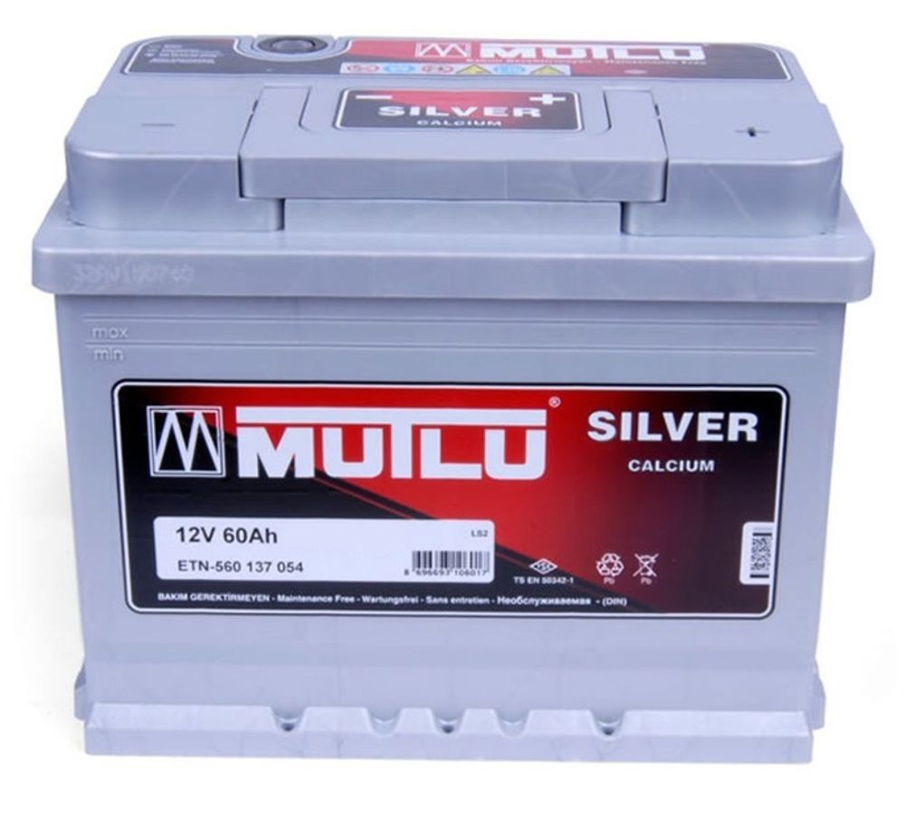 MUTLU 6СТ- 60 аккумулятор MUTLU 6СТ- 60 аккумулятор