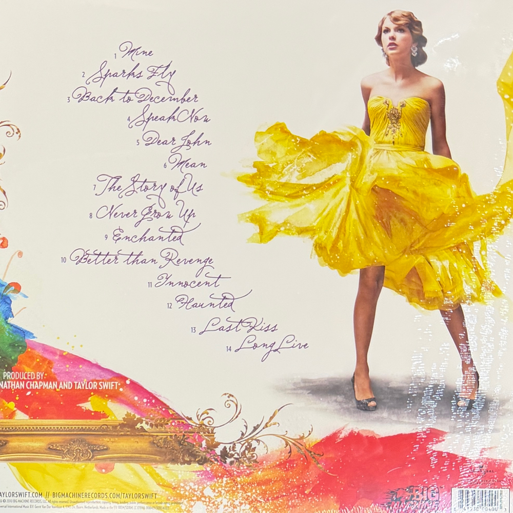Виниловая пластинка Taylor Swift ‎– Speak Now 2LP