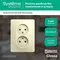 Розетка двойная без заземления Systeme Electric Glossa Бежевый GSL000220