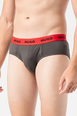 Трусы (набор 3 шт) мужские HUGO HIPBRIEF TRIPLETPACK 10241868 02
