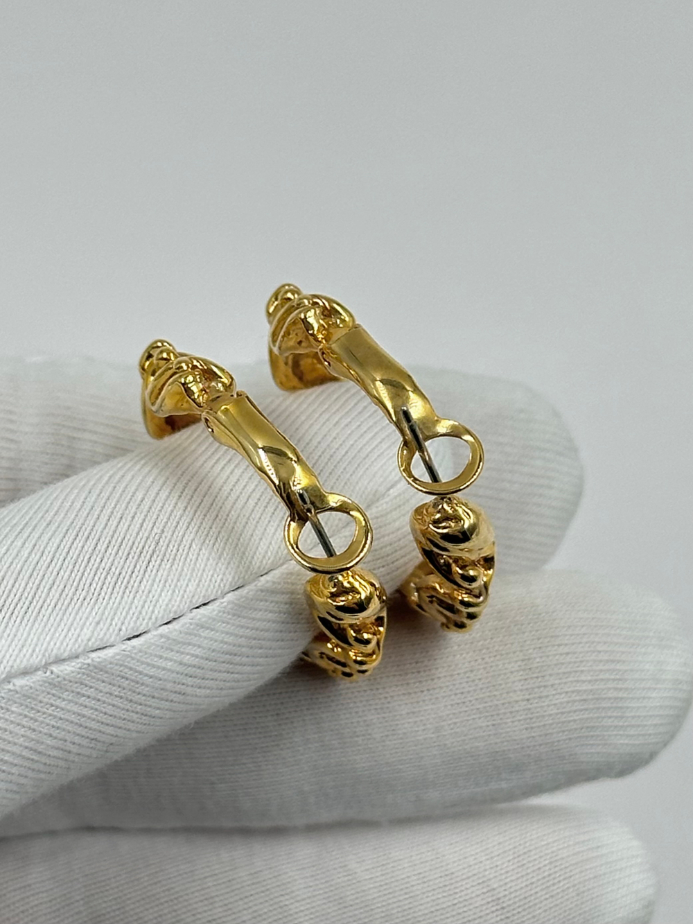 Серьги кольца